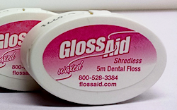 GLOSSAid Shredless Monofilament Dental Floss - 5m - GlossAid_Floss