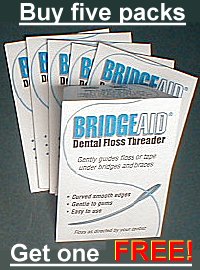 BRIDGEAID Threaders, Envelope, Bonus Six-Pack - .